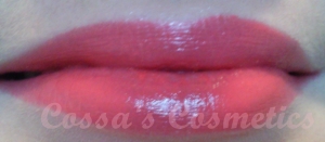 essence almost famous red lipstick